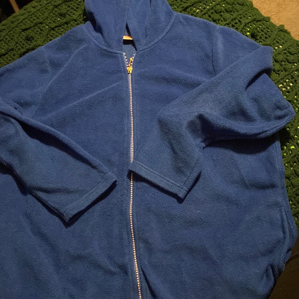 Quacker factory hoodie size 1X bling zipper good condition